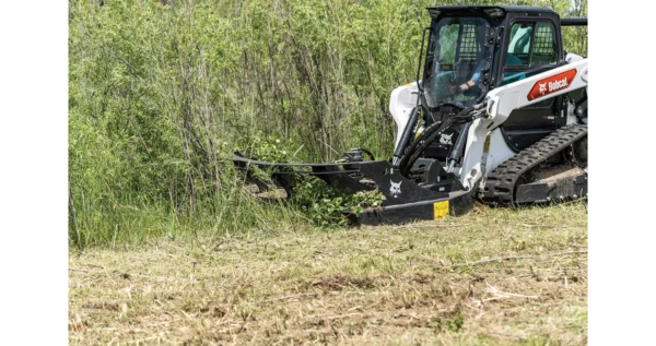 Heavy-Duty Brush Cutter Skid Steer Attachment - Image 4